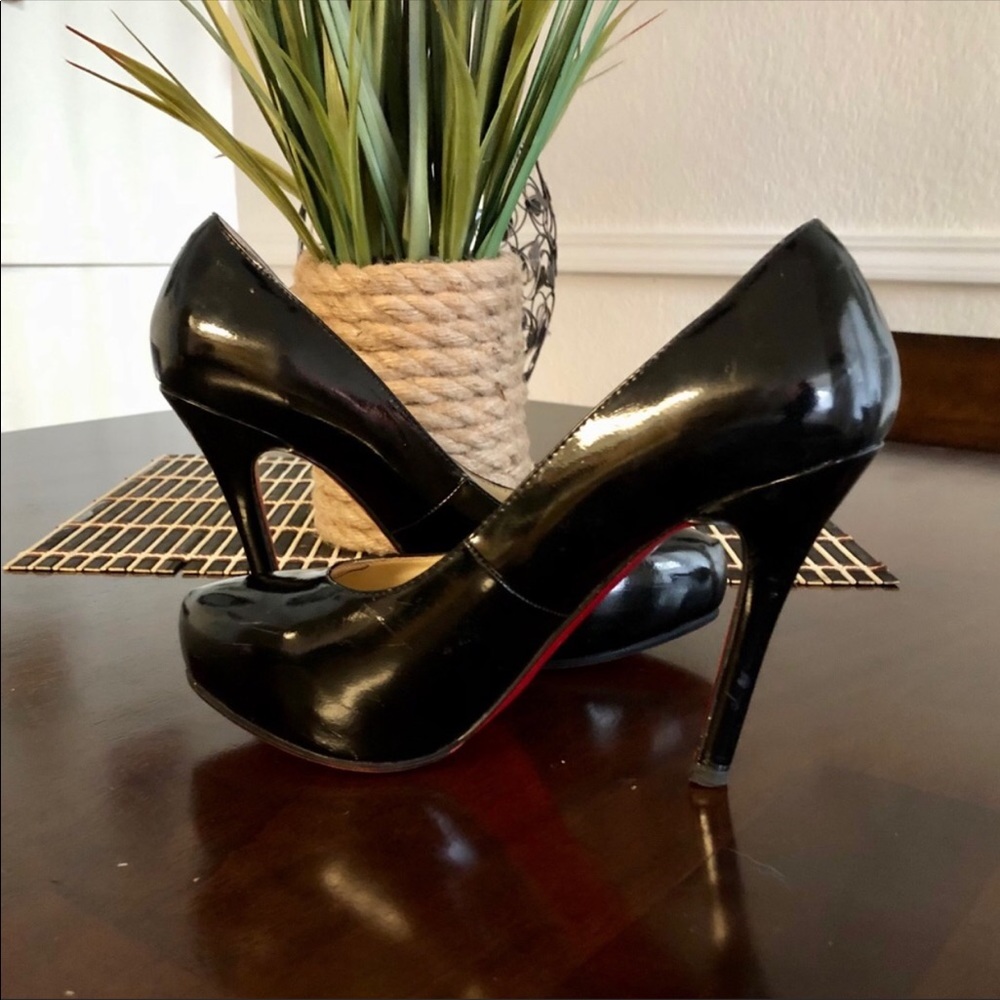 Authentic Christian Louboutin Black Heels